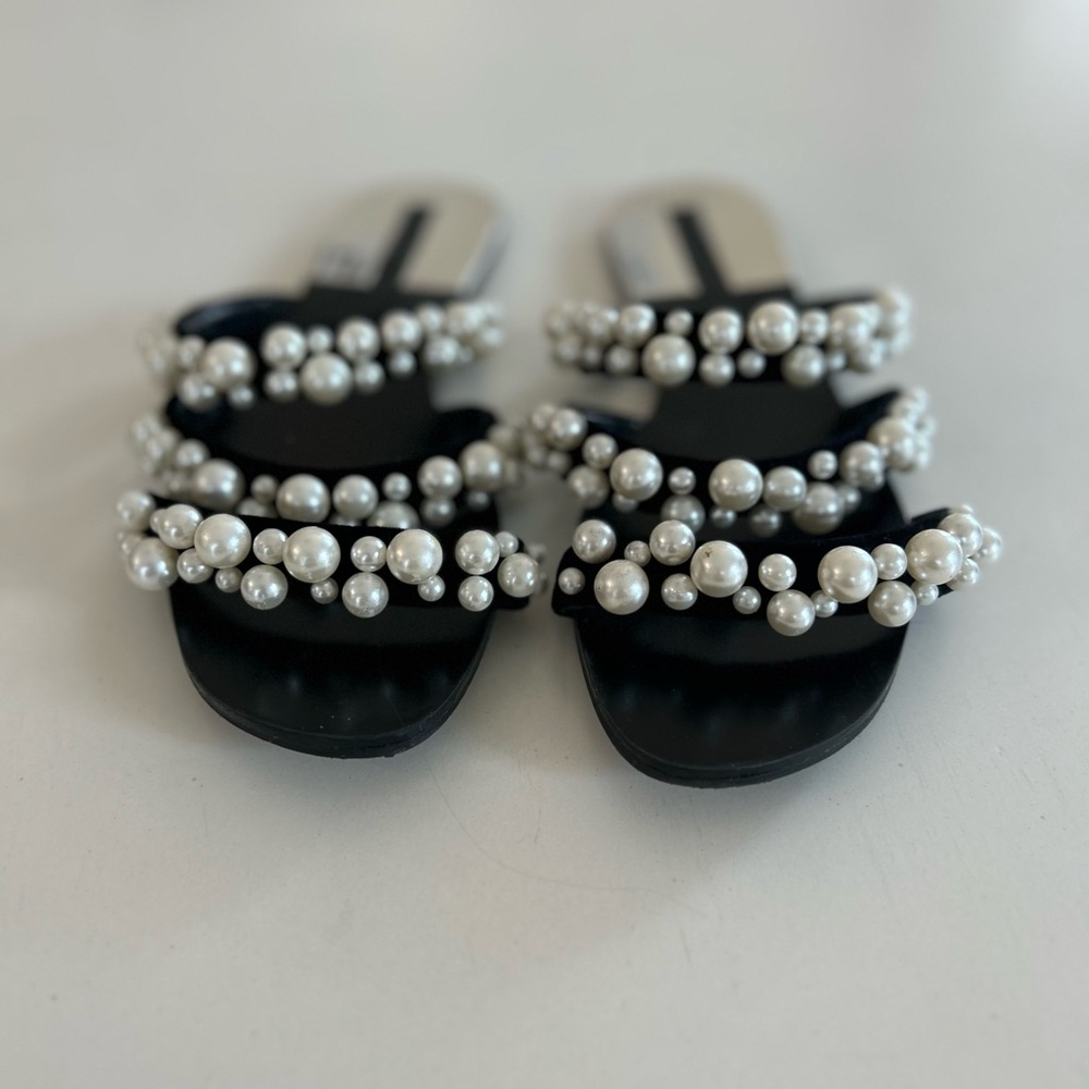 Zara Pearl sandals